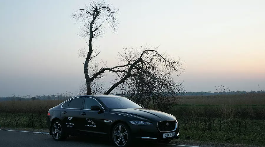 Тест-драйв нового Jaguar XF 2016 модельного года © Фото ЮГА.ру Тест-драйв нового Jaguar XF 2016 модельного года © Фото ЮГА.ру