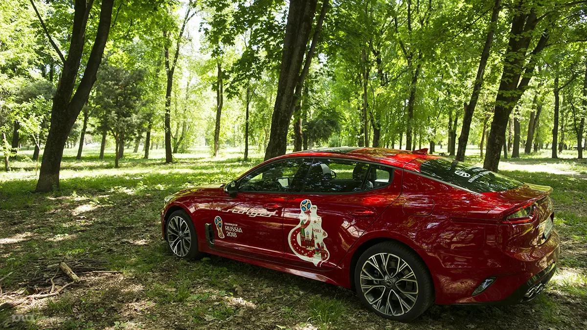 Новый Kia Stinger © Фото Евгения Мельченко Новый Kia Stinger