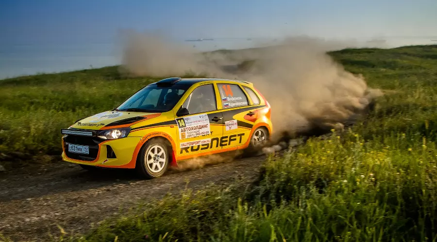 Двойная победа LADA Kalina на ралли "Фанагория 2015" &copy;&nbsp;Фото ЮГА.ру