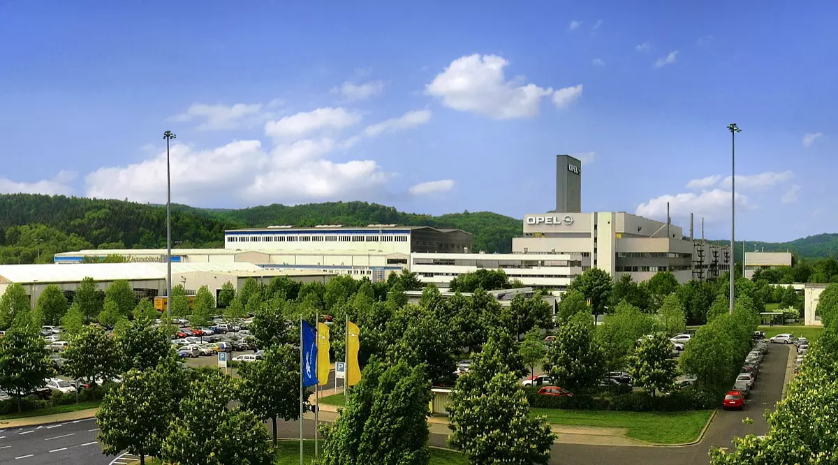 Завод Opel в Эйзенахе