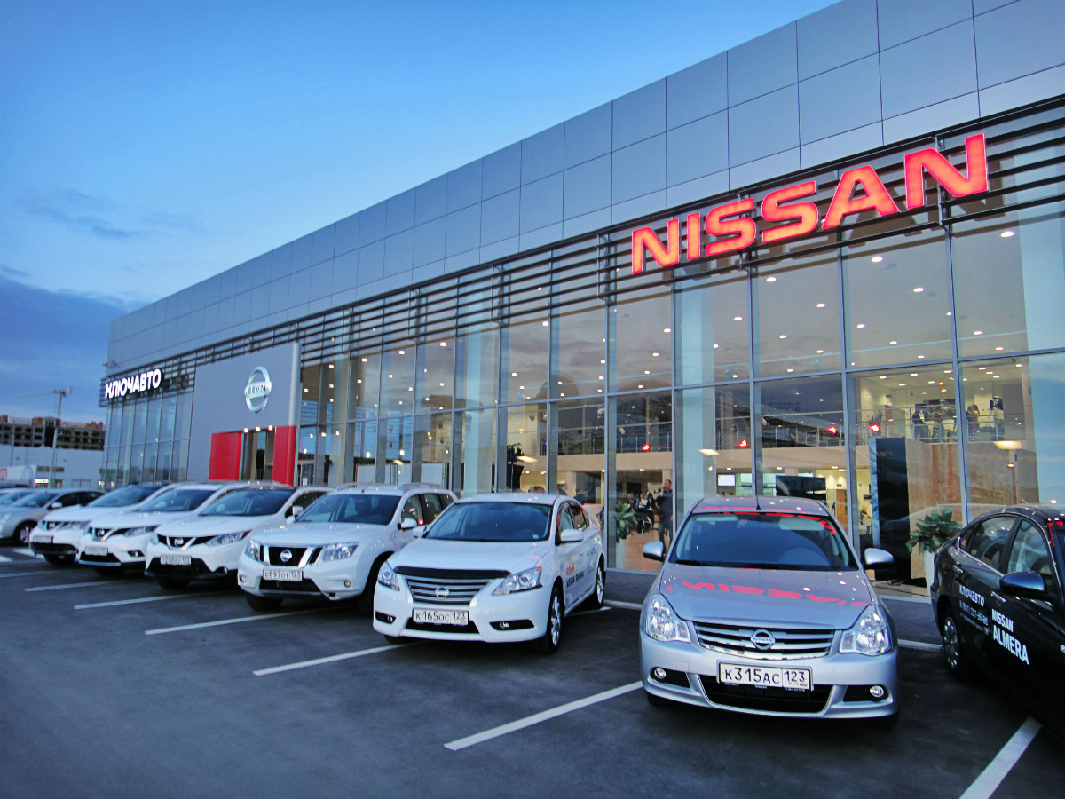 Новый дилерский центр Nissan компании 