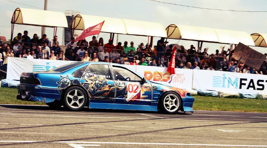 Первый этап чемпионата "Drift Battle Series" в Усть-Лабинске &copy;&nbsp;Фото ЮГА.ру