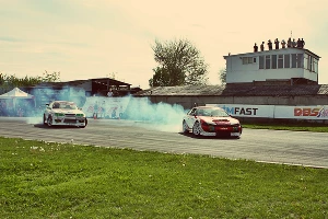 Чемпионат по дрифту "Drift Battle Series 2015". Первый этап в Усть-Лабинске &copy;&nbsp;Фото ЮГА.ру