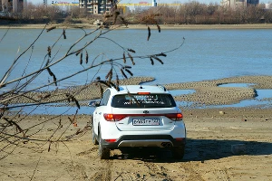 Kia Rio X-Line &copy;&nbsp;Фото Евгения Мельченко, Юга.ру