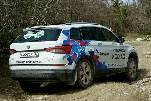 Kodiaq чувствовал себя здесь очень достойно &copy;&nbsp;Фото Евгения Мельченко