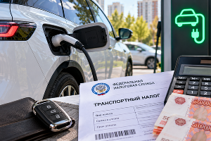 налог на электромобили &copy;&nbsp;Изображение сгенерировано нейросетью chatgpt