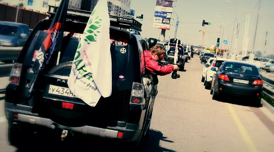 Автоэкспедиция "Россия – Грузия "Дружим домами!" в Краснодаре &copy;&nbsp;Фото ЮГА.ру