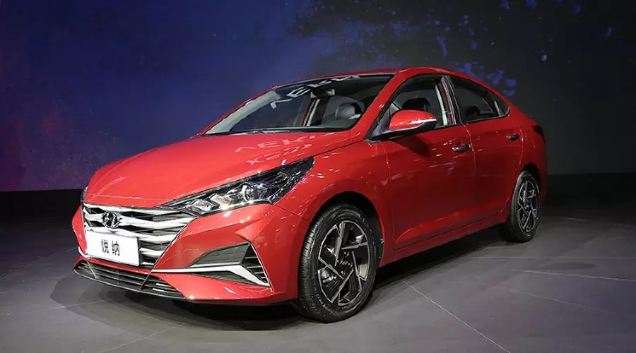 Модель Solaris для Китая (Verna) &copy;&nbsp;Фото Hyundai