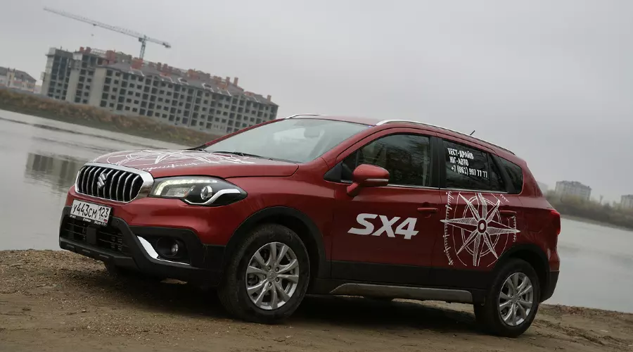 Тест-драйв Suzuki SX4. Обновленный вариант 2016 – 2017 года &copy;&nbsp;Фото ЮГА.ру