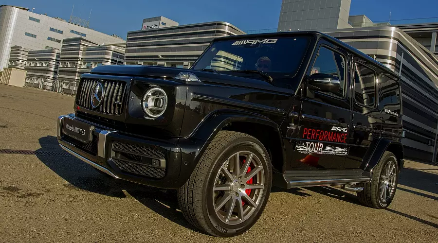 Новый Mercedes-Benz AMG G63 &copy;&nbsp;Фото Евгения Мельченко, Юга.ру