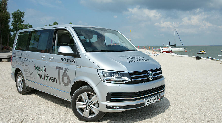 Тест-драйв Volkswagen Multivan T6. На ейских берегах © Фото ЮГА.ру