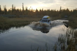 Заводская команда на LADA 4X4 покоряет Север России &copy;&nbsp;Фото ЮГА.ру