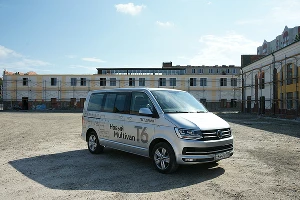 Новый Volkswagen Multivan T6 в Ейске &copy;&nbsp;Фото ЮГА.ру