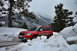 Skoda Yeti в горах Кавказа &copy;&nbsp;Фото ЮГА.ру