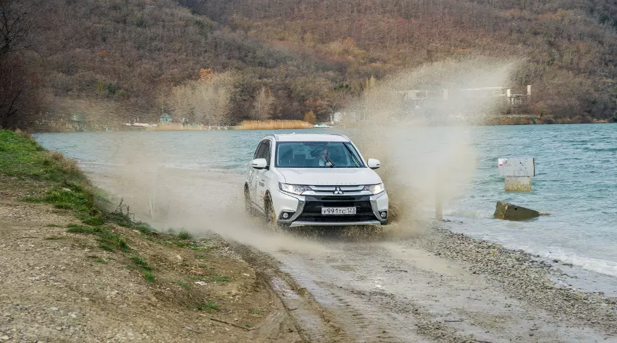 Новый Mitsubishi Outlander &copy;&nbsp;Фото Евгения Мельченко, Юга.ру