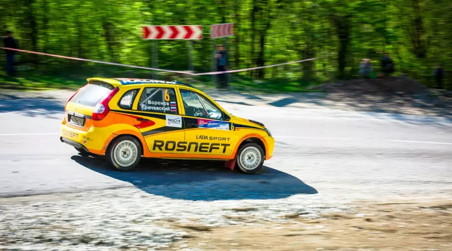 Двойная победа "LADA Rally Team" в Сочи &copy;&nbsp;Фото ЮГА.ру