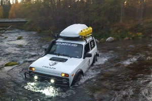 Заводская команда на LADA 4X4 покоряет Север России &copy;&nbsp;Фото ЮГА.ру