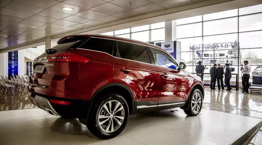 Geely Atlas. Кроссовер с новым мотором &copy;&nbsp;Фото Евгения Мельченко, Юга.ру