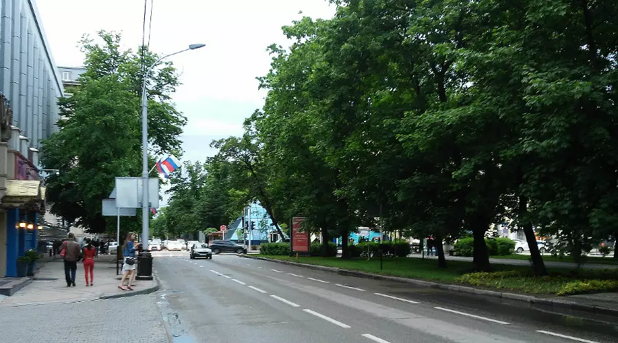 Улицы города Краснодара &copy;&nbsp;Фото Евгения Мельченко, Юга.ру