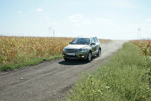 Тест-драйв Geely Emgrand X7. Первый и единственный кросс-Geely &copy;&nbsp;Фото ЮГА.ру