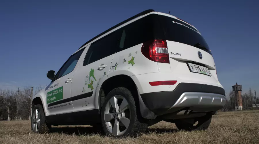 Новый ŠKODA Yeti. Старый знакомый с новым лицом &copy;&nbsp;Фото ЮГА.ру