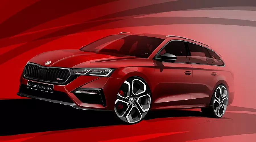 Octavia RS iV &copy;&nbsp;Фото Skoda