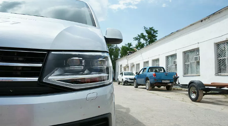 Тест-драйв Volkswagen Multivan T6. На ейских берегах &copy;&nbsp;Фото ЮГА.ру