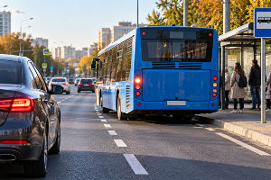 автобусная остановка &copy;&nbsp;Фото сгенерировано нейросетью chatgpt