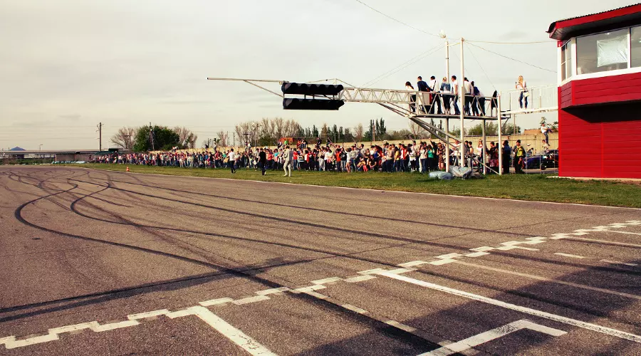 Первый этап чемпионата "Drift Battle Series" в Усть-Лабинске &copy;&nbsp;Фото ЮГА.ру