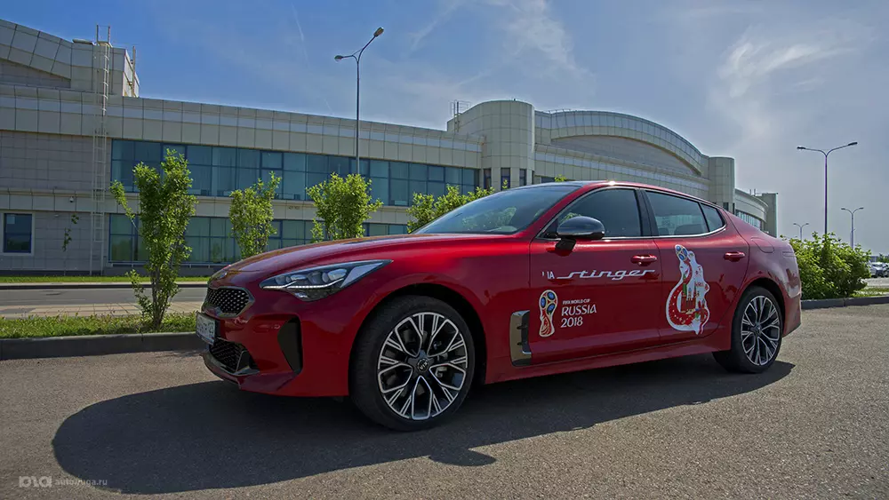 Новый Kia Stinger © Фото Евгения Мельченко Новый Kia Stinger