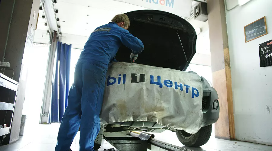 Mobil1. Замена масла в автомобиле: основы и нюансы &copy;&nbsp;Фото ЮГА.ру