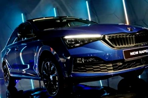 Новый Skoda Rapid &copy;&nbsp;Скриншот трансляции Андрея Макарова
