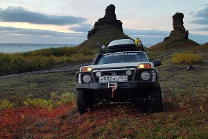 Заводская команда на LADA 4X4 покоряет Север России &copy;&nbsp;Фото ЮГА.ру