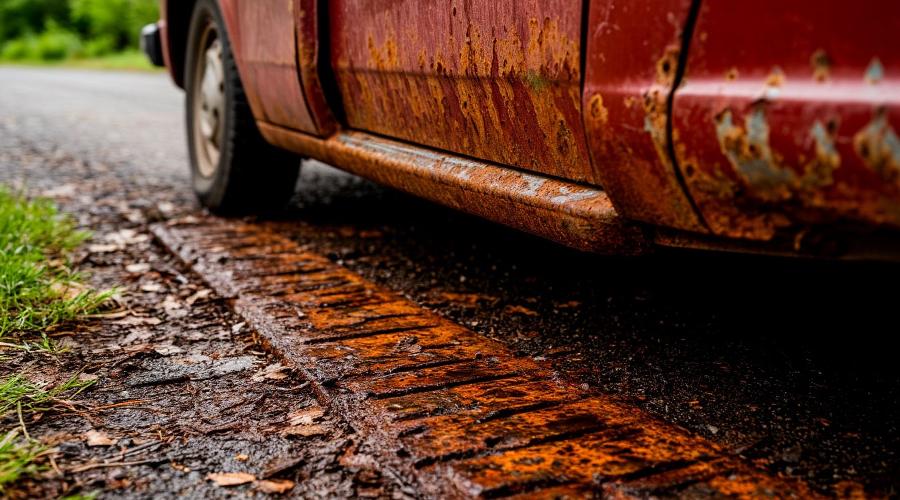 ржавчина на авто © Изображение сгенерировано нейросетью Gigachat ржавчина на авто © Изображение сгенерировано нейросетью Gigachat