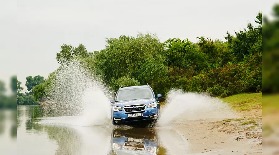 Прогулка по Краснодару с новым Subaru Forester &copy;&nbsp;Фото ЮГА.ру
