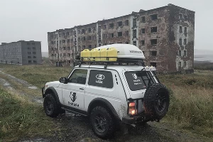 Заводская команда на LADA 4X4 покоряет Север России &copy;&nbsp;Фото ЮГА.ру