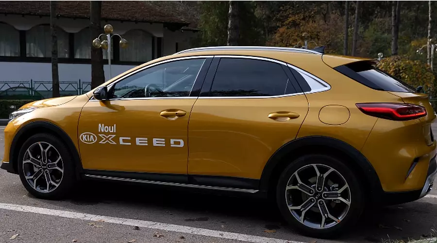 Kia XCeed &copy;&nbsp;Скриншот видео Cavaleria.ro