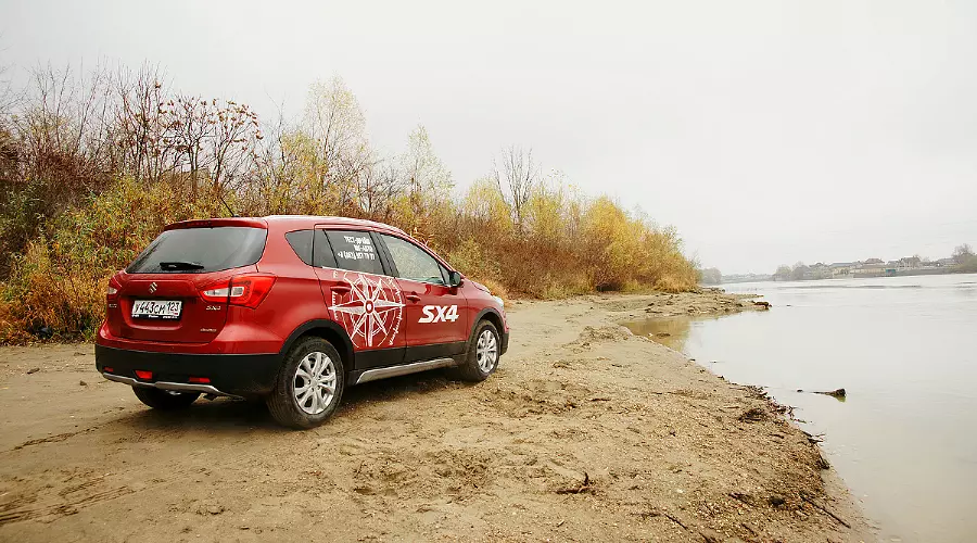 Тест-драйв Suzuki SX4. Обновленный вариант 2016 – 2017 года &copy;&nbsp;Фото ЮГА.ру