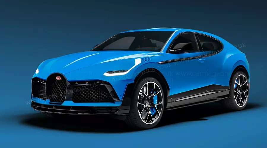 Кроссовер Bugatti &copy;&nbsp;Фото carmagazine.co.uk
