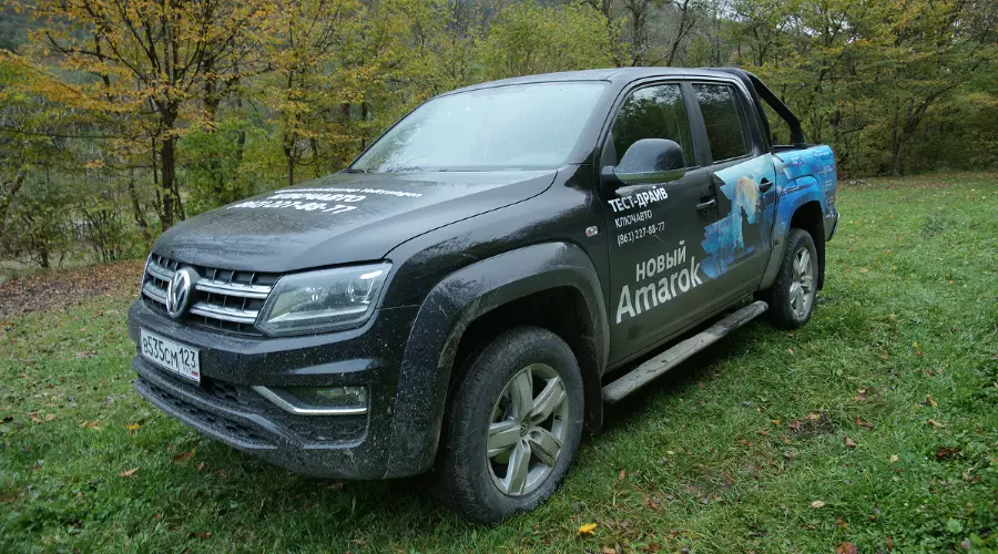 Тест-драйв нового Volkswagen Amarok. Легенда осени &copy;&nbsp;Фото ЮГА.ру