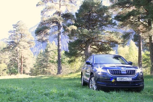 «Что видел Kodiaq» в горах Северного Кавказа &copy;&nbsp;Фото Заира Гамидова, Юга.ру