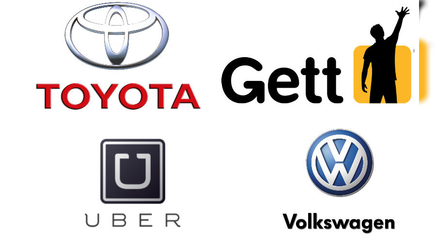 Volkswagen и Toyota делают ставку на сервисы такси © Фото ЮГА.ру
