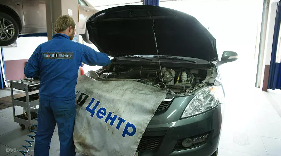 Замена масла с Mobil1