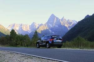 «Что видел Kodiaq» в горах Северного Кавказа &copy;&nbsp;Фото Заира Гамидова, Юга.ру