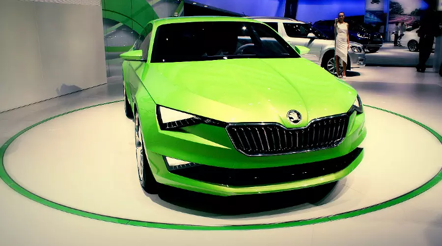 Концептуальный чех– Skoda Vision C. Car Fashion &copy;&nbsp;Фото ЮГА.ру