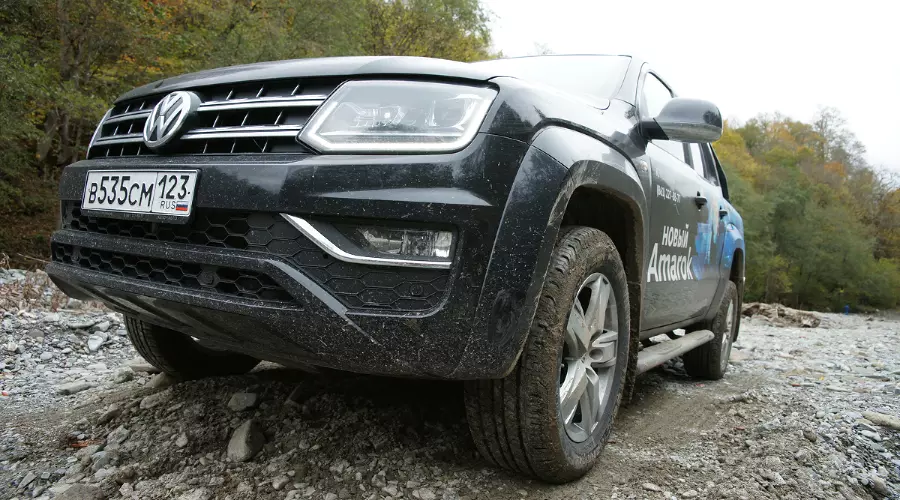 Тест-драйв нового Volkswagen Amarok. Легенда осени &copy;&nbsp;Фото ЮГА.ру