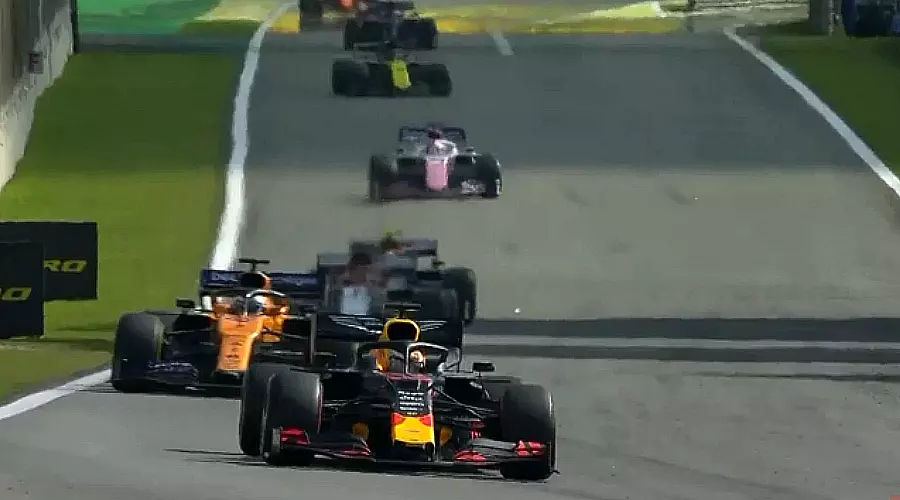 Макс Ферстаппен &copy;&nbsp;Скриншот трансляции