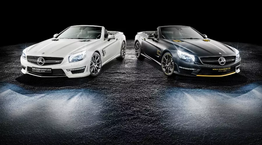 Mercedes-Benz SL63 AMG посвященные победе заводской команды &laquo;Формулы-1&raquo; в Кубке конструкторов
