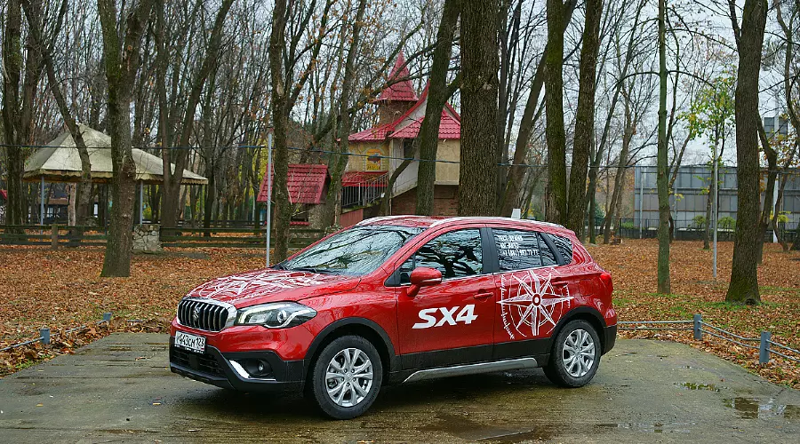 Тест-драйв Suzuki SX4. Обновленный вариант 2016 – 2017 года &copy;&nbsp;Фото ЮГА.ру