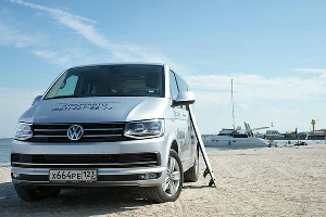 Новый Volkswagen Multivan T6 в Ейске &copy;&nbsp;Фото ЮГА.ру